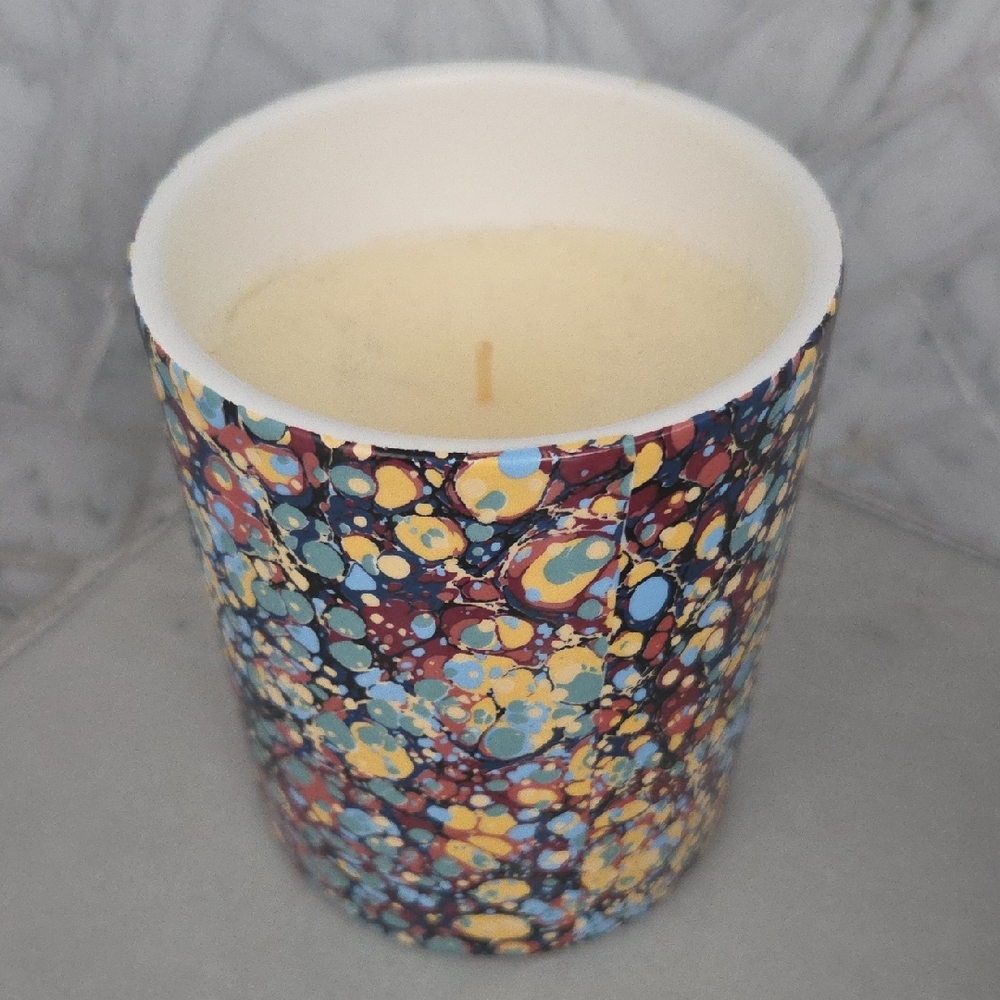 Matchesfashion Red Oak Colorful Marbled Candle 300gr